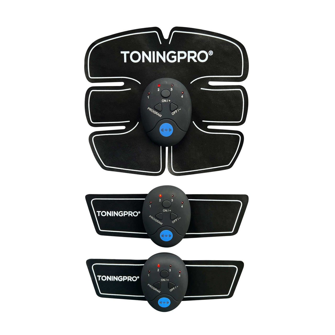 Body EMS Pack – Abs, Arms & Legs Muscle Toner